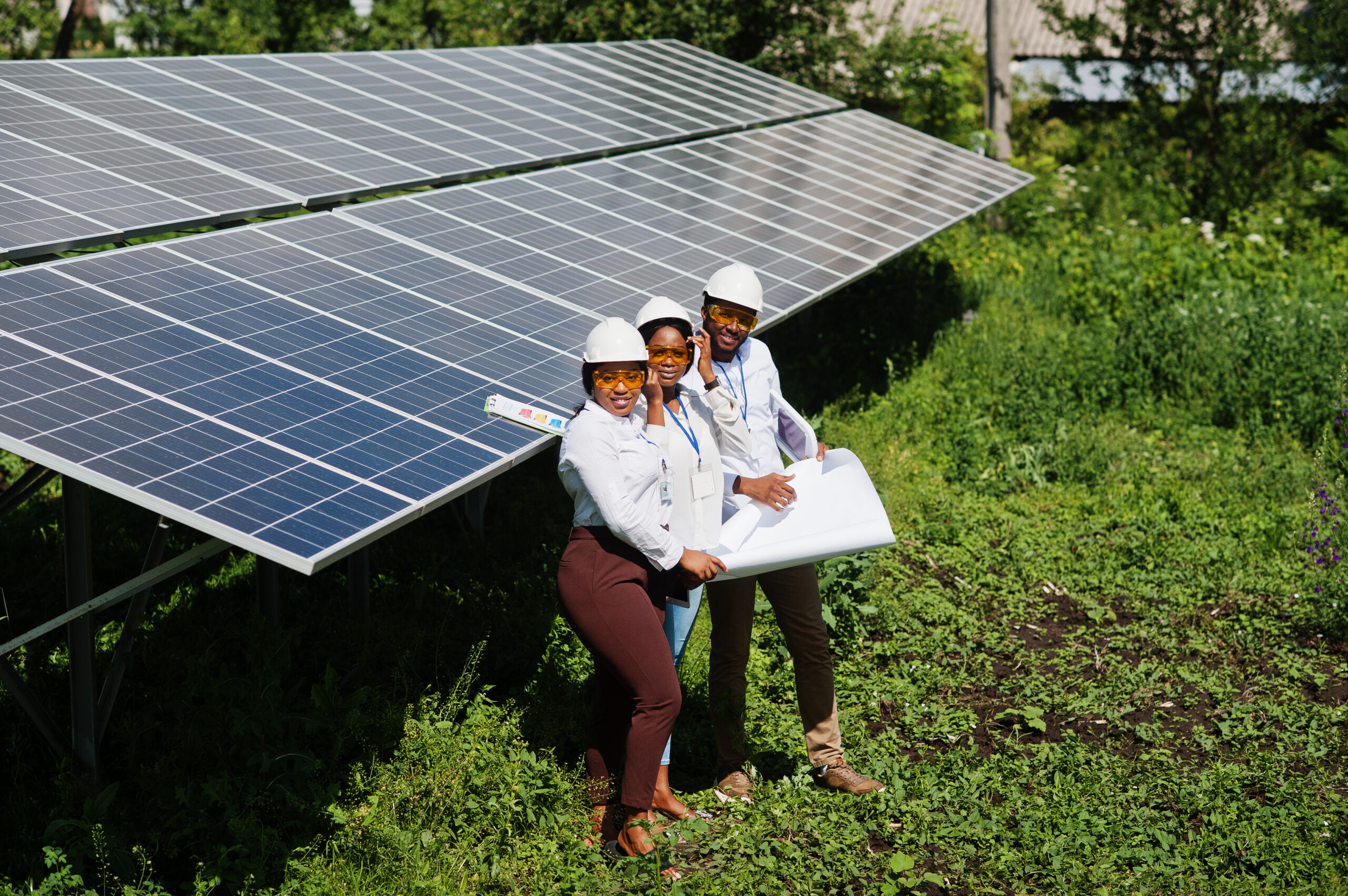 small and large scale solar PV systems training